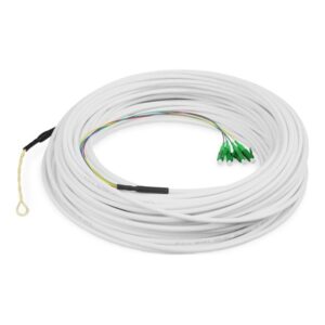 DIGITUS network cable - 30 m - white - Hvid - 30 meter