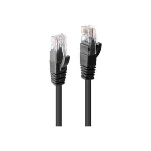 Lindy network cable - 30 m - black - Sort - 30 meter