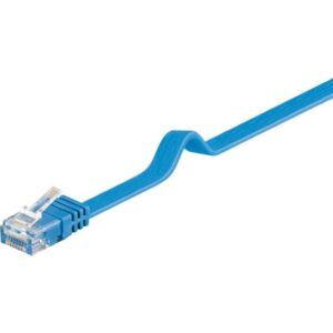 Pro LAN CAT 6 Flat U/UTP - Blå - 1 meter
