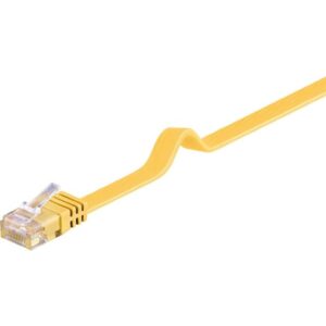 Pro LAN CAT 6 Flat U/UTP - Gul - 1 meter