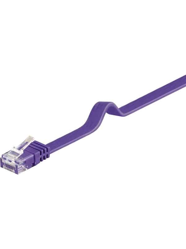 Pro LAN CAT 6 Flat U/UTP - Lilla - 2 meter