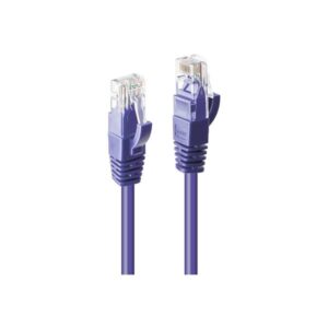 Lindy network cable - 1 m - purple - Lilla - 1m