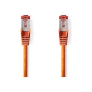 Nedis CCGL85221OG025 networking cable - Orange - 0.25m