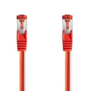 Nedis CCGL85221RD20 networking cable - Rød - 2m