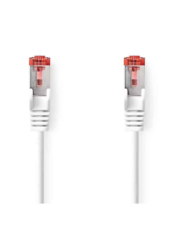Nedis CCGL85221WT015 networking cable - Hvid - 0.1m