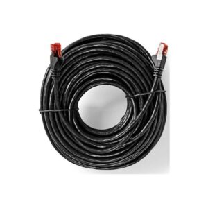 Nedis CCGL85900BK300 networking cable - Sort - 30m