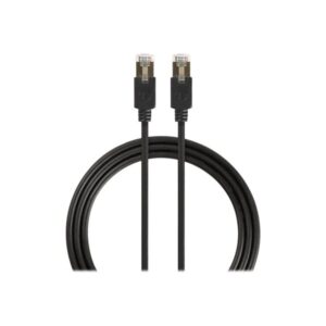 Nedis network cable - 1 m - anthracite - Sort - 1m