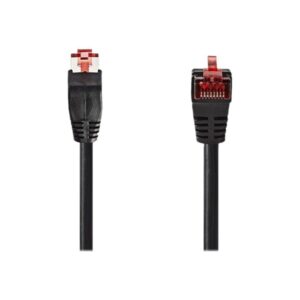 Nedis network cable - 1 m - black - Sort - 1meter