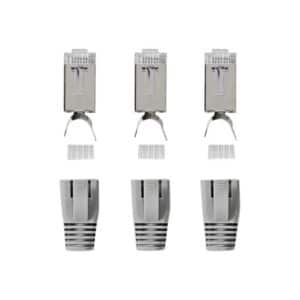 Nedis network connector - grey - Grå