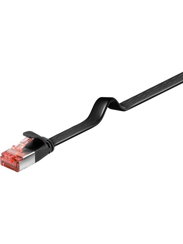 Pro LAN CAT 6 U/FTP - Sort - 0.5m