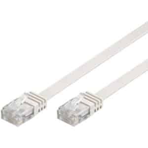 Pro LAN CAT 6 UTP Flat - Hvid - 20m