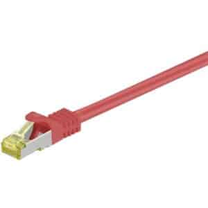 Pro LAN CAT 7 S/FTP - Rød - 0.25m