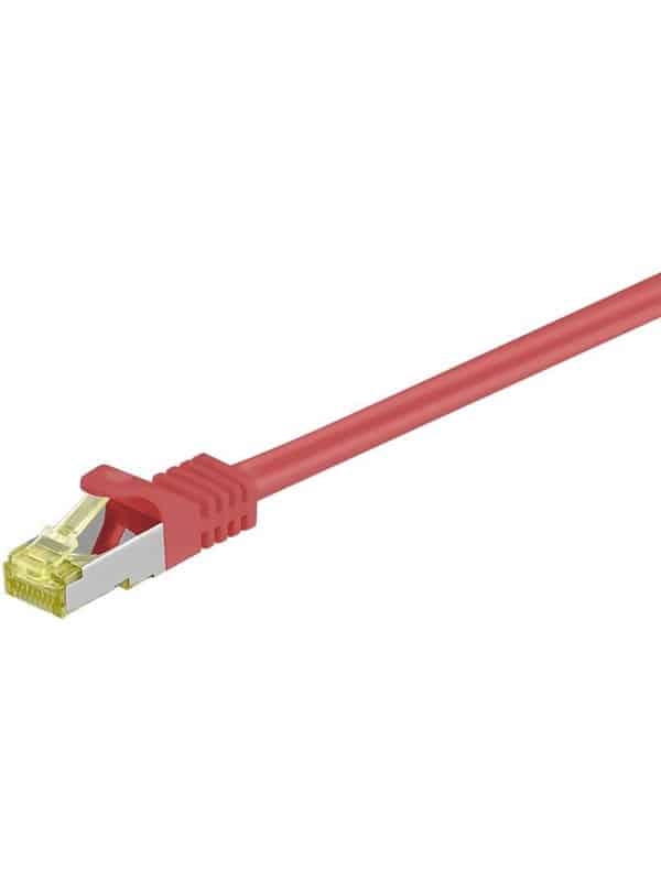 Pro LAN CAT 7 S/FTP - Rød - 0.25m