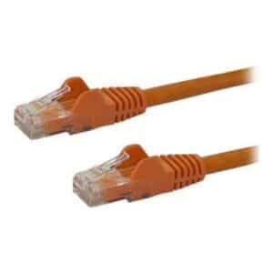StarTech.com 0.5m Orange Cat6 / Cat 6 Snagless Ethernet Patch Cable 0.5 m - network cable - 50 cm - orange - Orange - 0.5m