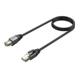 Unitek network cable - 3 m - black - Sort - 3m
